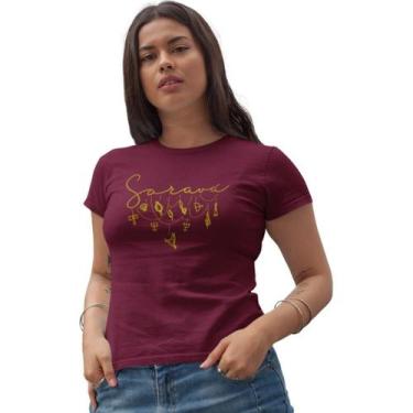 Imagem de Camiseta Orixás Umbanda Candomblé Ferramentas Feminina Baby Look - BLA