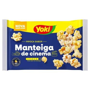 Imagem de Milho de Pipoca para Micro-Ondas Sabor Manteiga de Cinema Yoki 100g