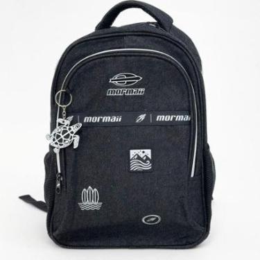 Imagem de Mochila Mormaii Jeans Casual com Chaveiro Feminina-Feminino