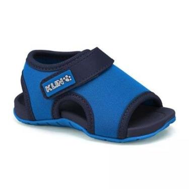 Imagem de Sandália Papete Infantil Klin Like Azul/Marinho-Masculino
