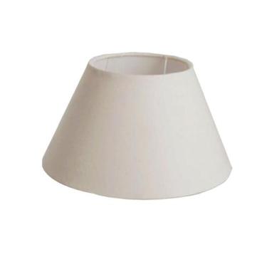 Imagem de Cúpula para Abajur luminaria 27x17x43cm Tecido Algodão Soquete Naciona