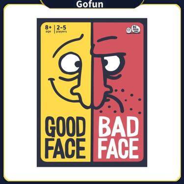 Imagem de Jogo de tabuleiro de cartas Good Face Bad Face no estilo Poker para família