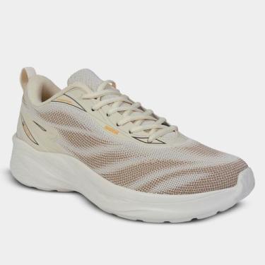 Imagem de Tênis Rainha Creator Unissex, Bege, Laranja, 35