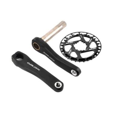 Imagem de Conjunto De Pedivela Ultraleve Para Bicicleta MTB Infantil 110-160mm 2