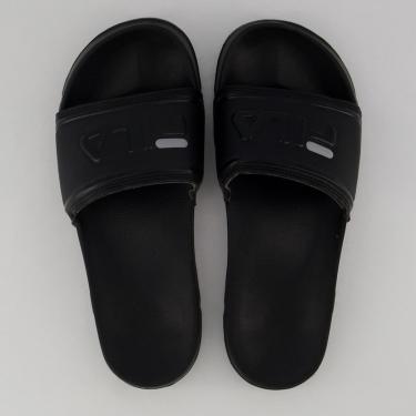 Imagem de Chinelo Fila Drifter Stripes Preto e Cinza-Masculino