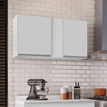 Imagem de Armário Aéreo de Cozinha Lavanderia 02 Portas Agata 100 cm L06 - D'Ros