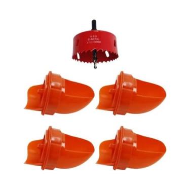 Imagem de Comedouro Automático DIY À Prova De Chuva Para Galinhas Com Redutor De