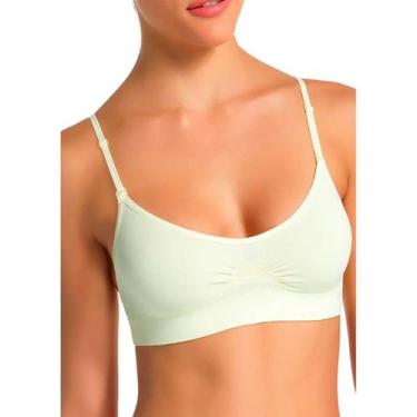 Imagem de Sutiã Top Lupo Loba 41200-001 Sem Costura Microfibra T. P/GG., M, 1110