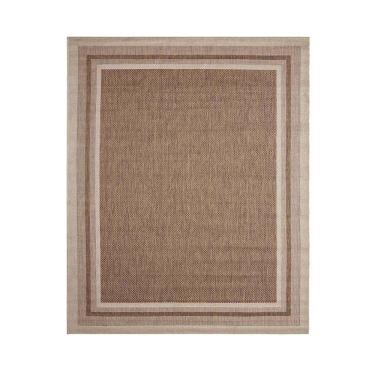 Imagem de Tapete Sisal Eco Nature Moldura 87 Bege Marrom 2,00x3,00m