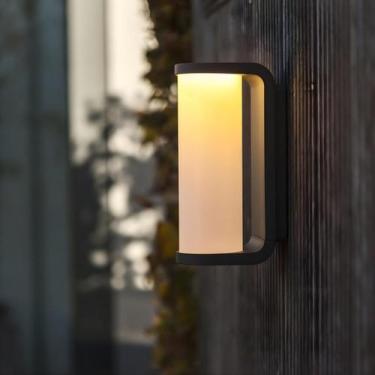 Imagem de Luz Noturna Arandela Externa Led Parede Muro Jardim Varanda Quintal Lu