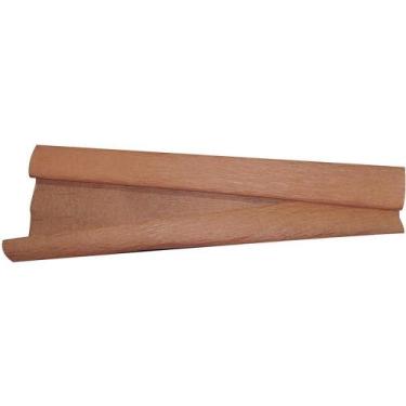 Imagem de Papel Crepom 48CM X 2M Marrom Pacote com 10 - VMP