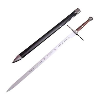 Imagem de Espada De Bambu Geralt De Rívia The Witcher O Lobo Branco Colecionador