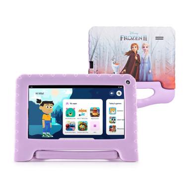Imagem de Tablet Multi Frozen II com Controle Parental 7 pol 4GB RAM 64GB Android 13 Quad Core + Case + Wi-fi - NB416