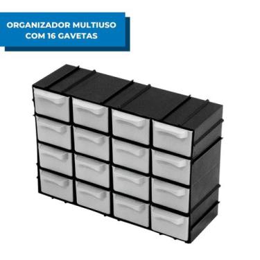 Imagem de Organizador 16 Gavetas para Ferramentas Arqplast