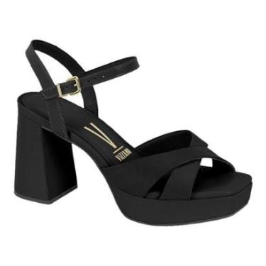 Imagem de SANDALIA SALTO VIZZANO 6403.410 PRATA METALIZADO-Feminino