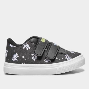 Imagem de Tênis Infantil Disney Mickey Mouse Masculino, Preto, 20