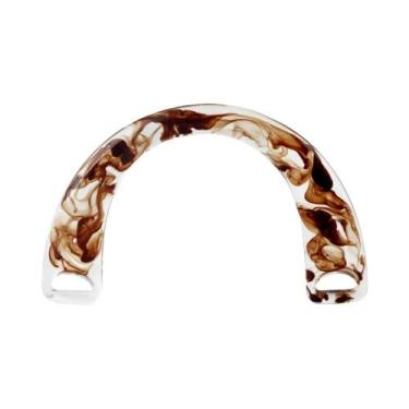 Imagem de Alças De Resina Em Formato U Para Bolsas, Fecho Kiss Lock, Estrutura P