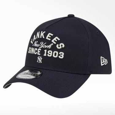 Imagem de Boné New Era 9FORTY AFrame New York Yankees Heritage Marinho-Unissex