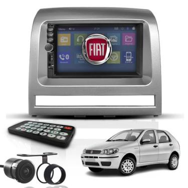 Imagem de Kit Central Multimídia Universal Mp5 2 Din Bt Espelha Palio - First Op