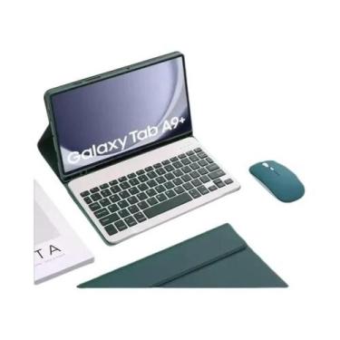 Imagem de Capa Com Teclado Destacável Para Samsung Galaxy Tab S9 FE 10.9 Polegad