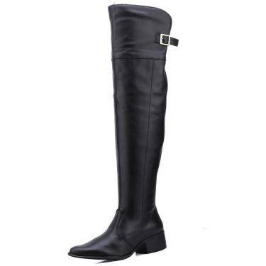 Imagem de Bota Over Mr. Gutt em Couro-Feminino