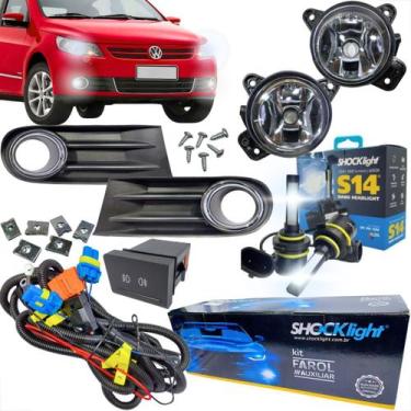 Imagem de Kit farol de milha volksvagen vw gol voyage saveiro geração 5 g5 2009 