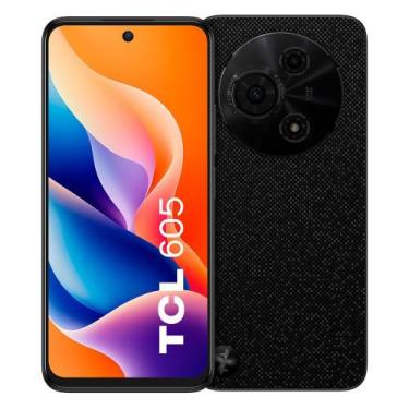 Imagem de Smartphone T517J 605 Câmera Dupla 50 MP 4G 256 GB TCL, Cinza