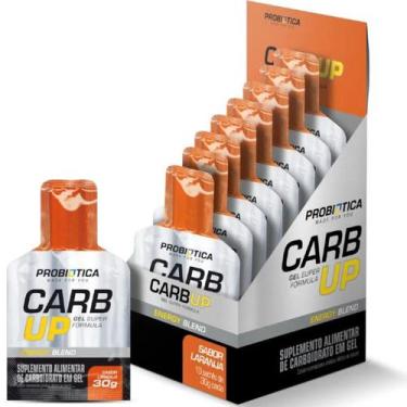 Imagem de Carb Up Gel Super Fórmula Display 10 x 30g - Probiótica, Laranja