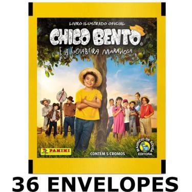 Imagem de Kit 180 Figurinhas Turma da Monica Filme do Chico Bento E A Goiabeira 
