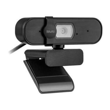 Imagem de Webcam USB 2K, com Foco Automático, Filtro de Frivacidade, WC057, Pret
