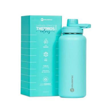 Imagem de Garrafa Thermos 1L Azul Claro GT3 - Goldentec