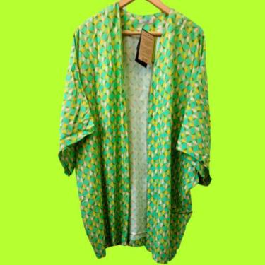 Imagem de Kimono estampado verão beijo pintado blusa feminina - NAMINE
