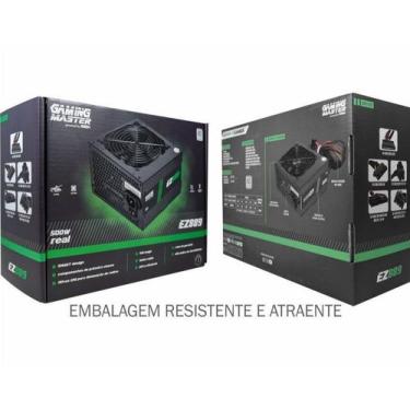 Imagem de Fonte Atx 500W Real Kmex 80 Plus EZ889
