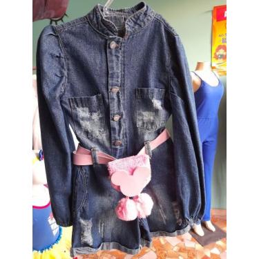 Imagem de Macacão jeans infantil - Baby