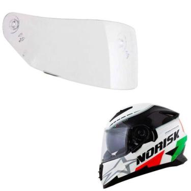 Imagem de Viseira Capacete Norisk FF302 Cristal (Polivisor)