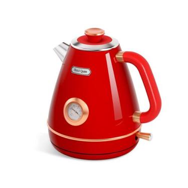 Imagem de Chaleira elétrica Hazel Quinn Retro 1.7L 1200W com termômetro