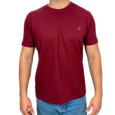 Imagem de Camiseta Country Masculina Bordo Logo Dawson, Bordô, G1