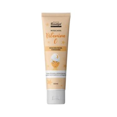 Imagem de Face beautiful - mascara facial skin facial bisnaga 60ml, Vitamina C