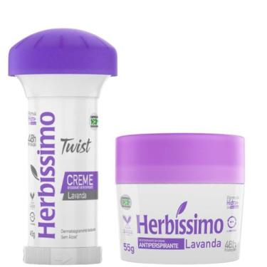 Imagem de Kit Desodorante Twist + Pote Lavanda Herbíssimo - Dana