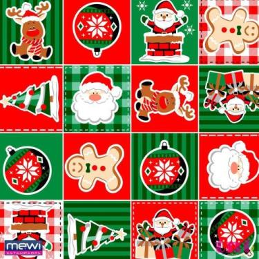 Imagem de TNT Estampado 1,40M 40G Natal Animado (natal) - Mewi