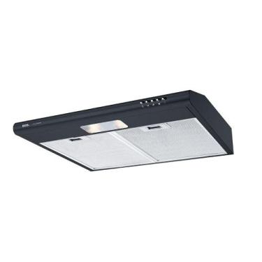 Imagem de Depurador e Exaustor de Parede EOS 60cm Cheff Gourmet Slim Preto ECO60