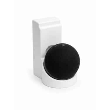 Imagem de Suporte alexa echo dot 4 e 5 - branco - TAG