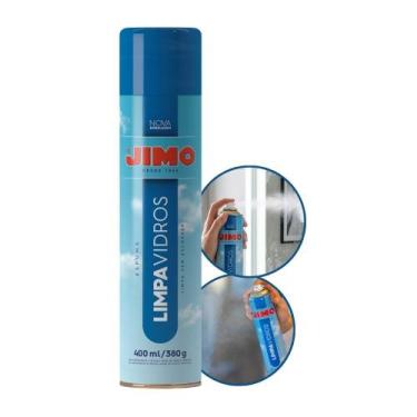 Imagem de Limpa Vidro Espuma Limpeza Brilho Sem Manchas Aerossol 400ml - Jimo