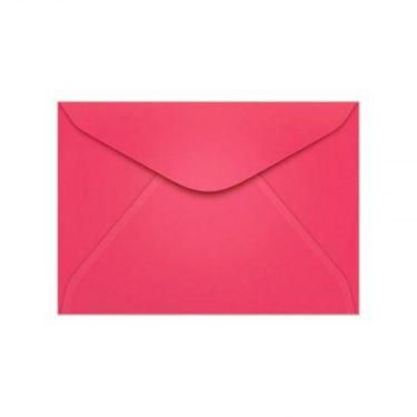 Imagem de Envelope Color Plus Rosa Choque 114x162mm blister com 10 unidades - Sc