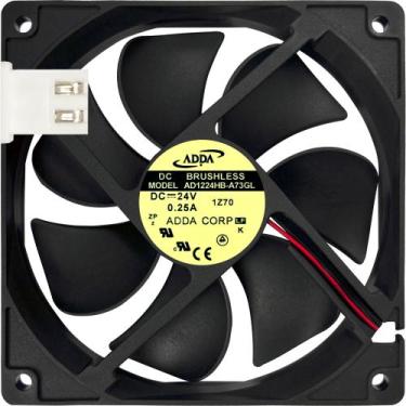 Imagem de Ventilador AD1224UB-A73GL 24V 0.25A 6W 2L 2P 120X25MM A1 - Adda