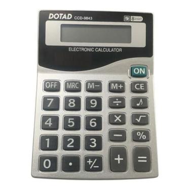 Imagem de Calculadora eletronica 8 dig classe ccd-9843/ dotad - Kadio