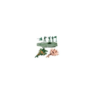 Imagem de Kit 8 Soldados Porta Avião Navio Exército Miniatura Militar - Etitoys