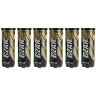 Imagem de Bola de Tênis Nassau Czar Plus Pack Com 06 Tubos