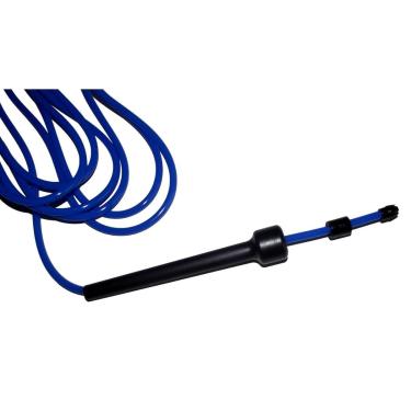 Imagem de Kit Acessorios para ginastica treino em casa corda de pular + peso perna 2kg + colchonete academia-Unissex