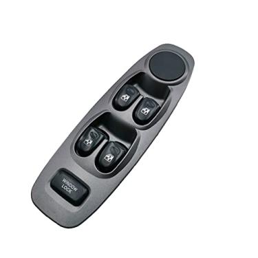 Imagem de Botão do interruptor de controle do levantador de janela do carro dianteiro esquerdo, adequado para Hyundai Accent 2000 a 2005